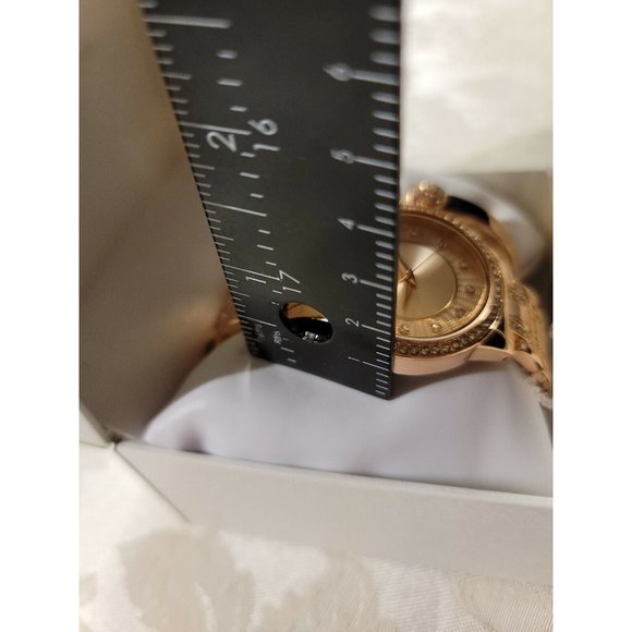 Jessica Simpson Rose Gold Watch And Animal Bracelet Bling JSB8002RG - Picture 9 of 10